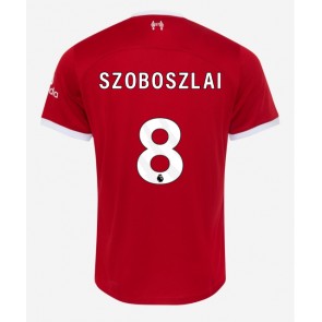 Maillot de foot Liverpool Szoboszlai Dominik #8 Domicile 2023-24 Manches Courte